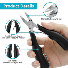 Nail Clipper, Pedicure Clippers Toe Nail Cutter for Men & Women