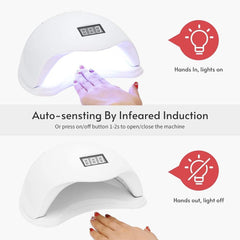 48W Auto Sensor UV Light Nail Dryer