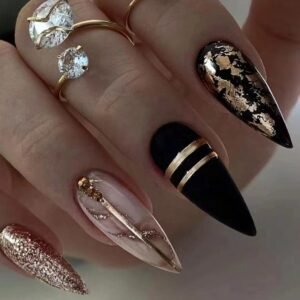 Bronzing Sequin Glitter Press-Ons