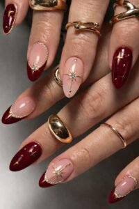 Crimson & Blush Celestial Star